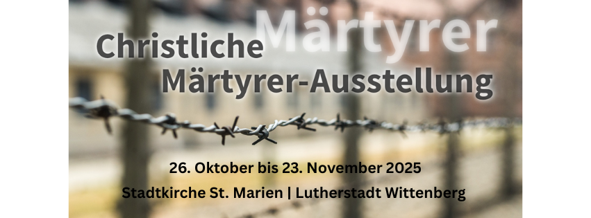Märtyrerausstellung 2025 FB Banner Märtyrerausstellung 2025 FB Banner